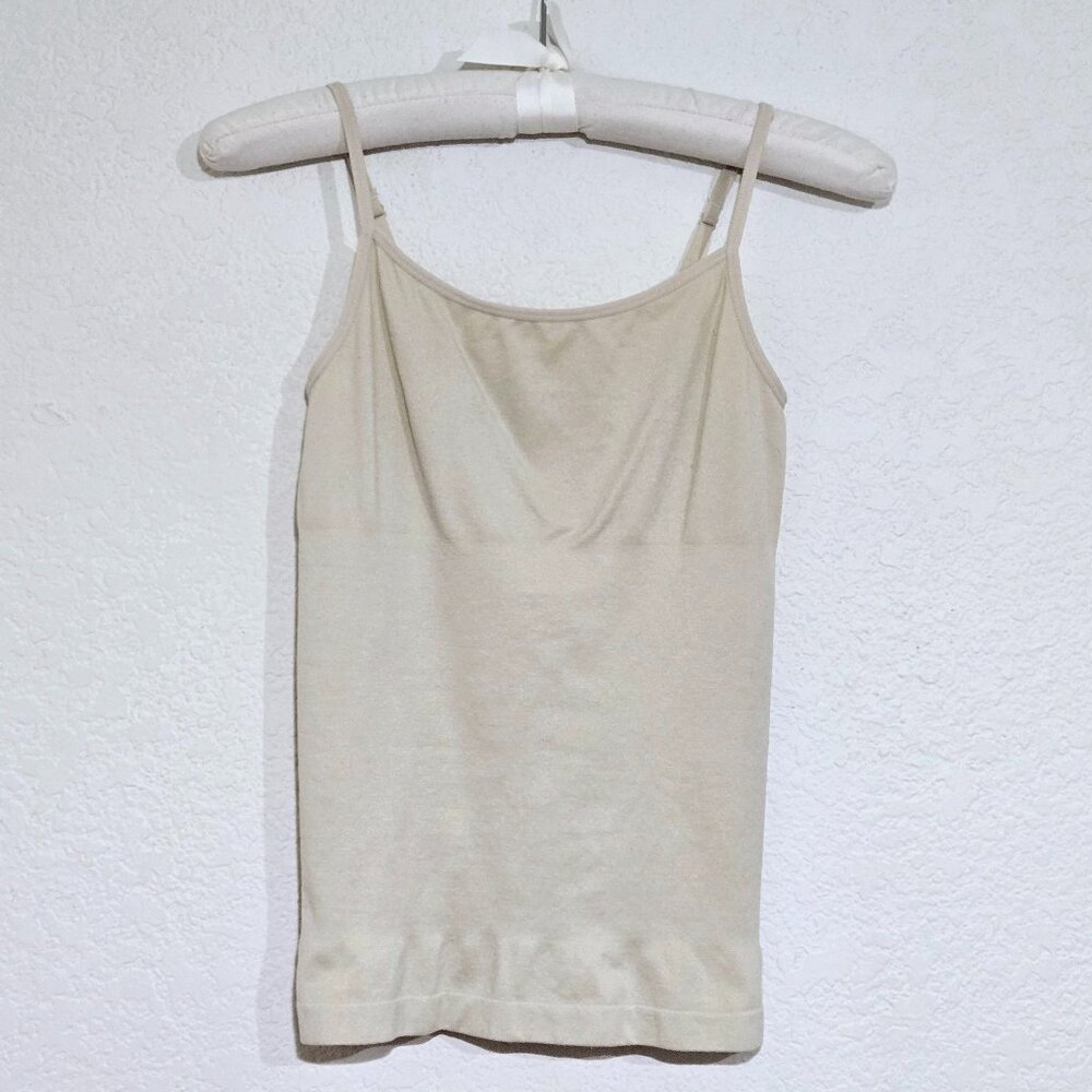 Soma Seamless Cami SMALL / MEDIUM Nude Shapewear Slimming Stretch Seam Free Tank